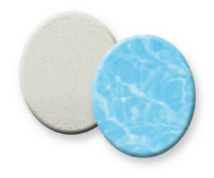 Pebble Fina Sample Finish with water color - Classico